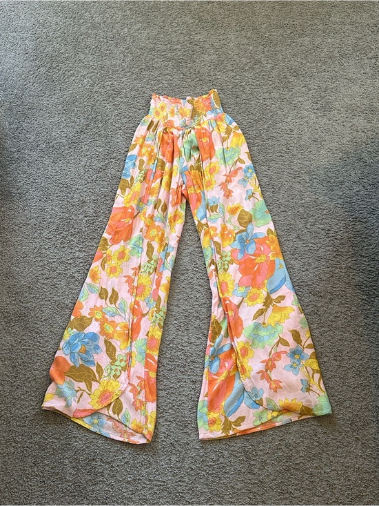 Billabong Pants - Billabong Wandering Soul 2 Wide Leg Pants Small